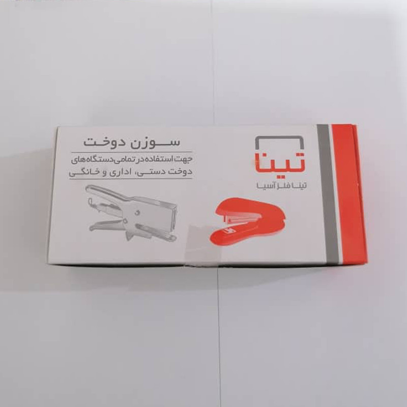 سوزن منگنه تینا فلز آسیا کد 24 سایز 24/6 بسته 10 عددی