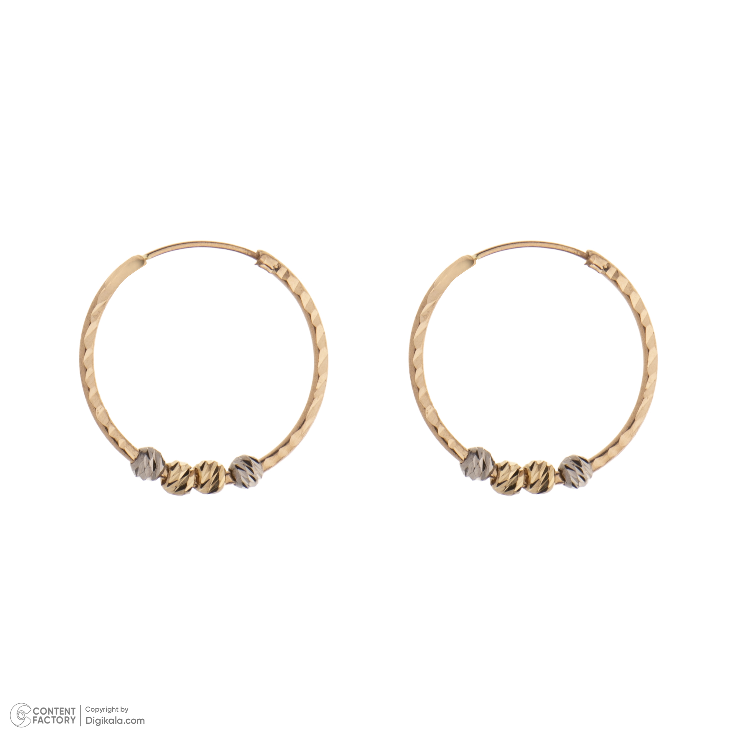 گوشواره طلا 18 عیار زنانه مایا ماهک مدل ME1185