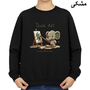 سویشرت زنانه مدل فیل هنرمند