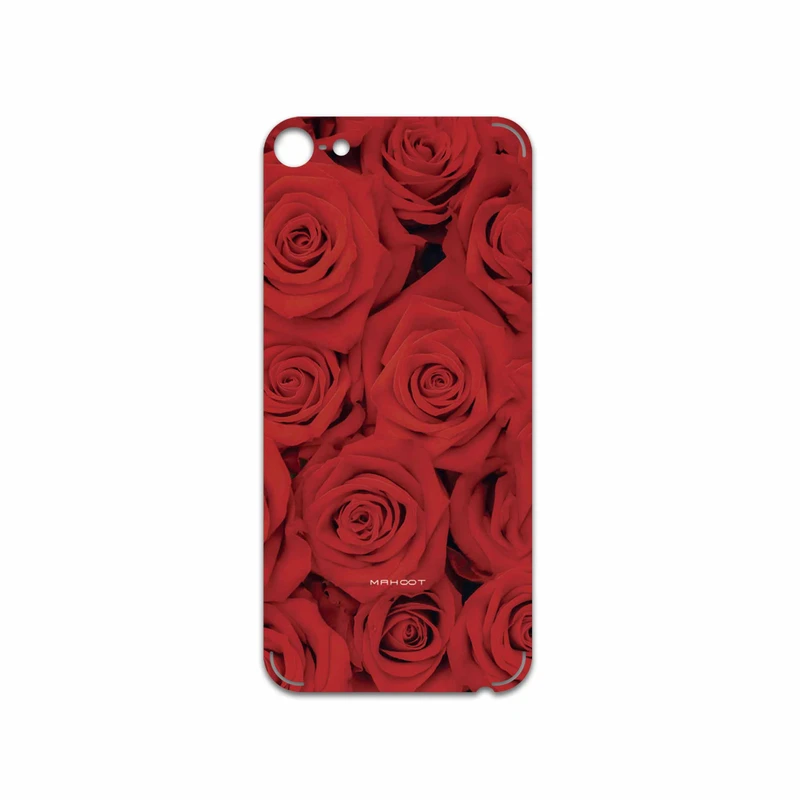 برچسب پوششی ماهوت مدل Red-Flower مناسب برای گوشی موبایل اپل iPod touch 6th generation