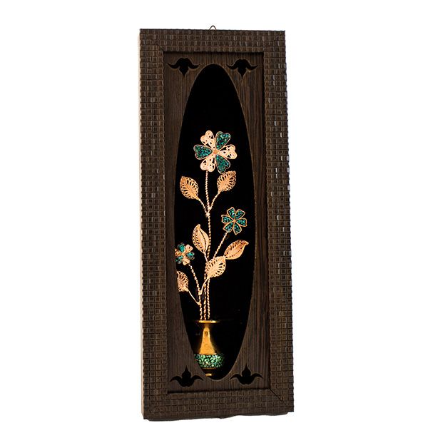 تابلو فیزوزه کوبی طرح گلدان کد 1472