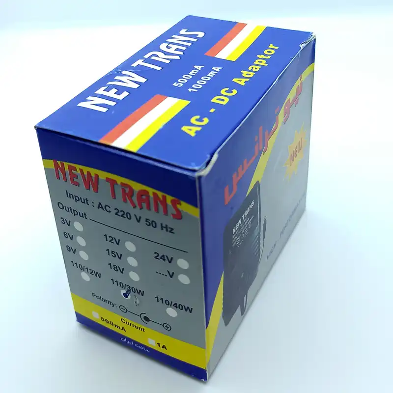 ترانس تبدیل 220 به 110 ولت نیوترانس مدل NT-110-30W-1