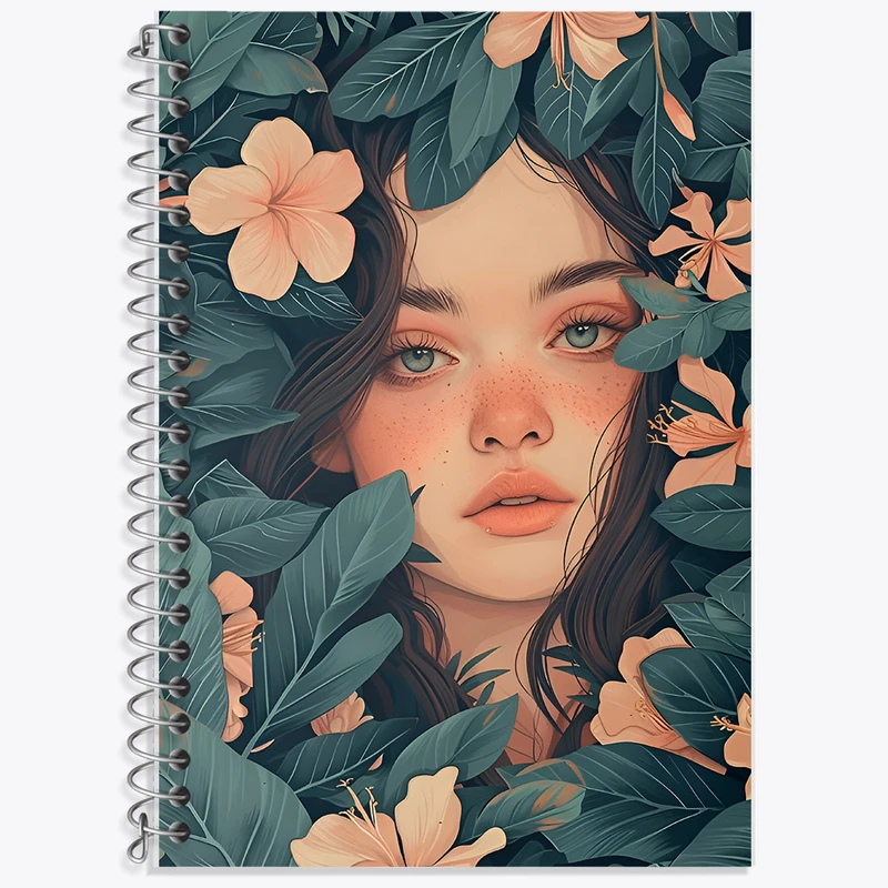 دفتر لغت 50 برگ خندالو طرح دخترانه کد N3830