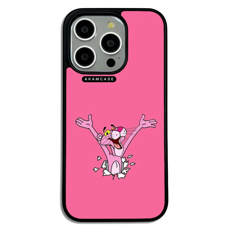 کاور آکام مدل AMC-WA15PRO-PINK PANTHER5مناسب برای گوشی موبایل اپل iPhone 15 Pro