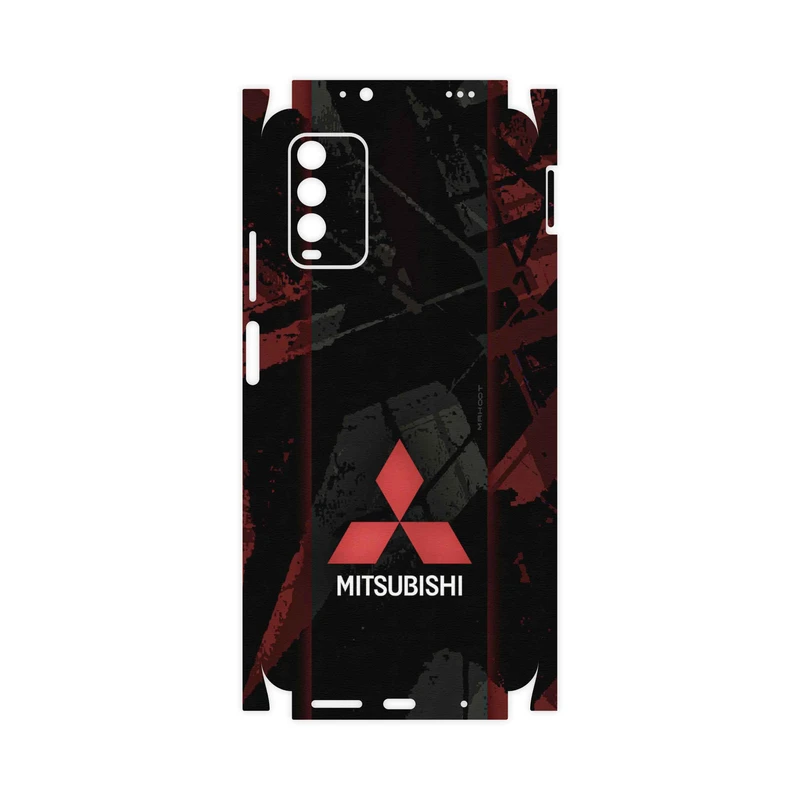 برچسب پوششی ماهوت مدل Mitsubishi-Motor-FullSkin مناسب برای گوشی موبایل شیائومی Redmi Note 9 4G