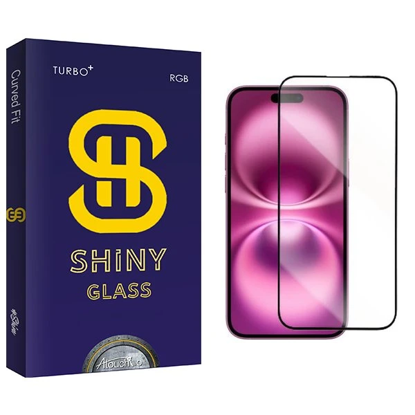محافظ صفحه نمایش آتوچبو مدل Shinynewpkg مناسب برای گوشی موبایل اپل iPhone 16 plus
