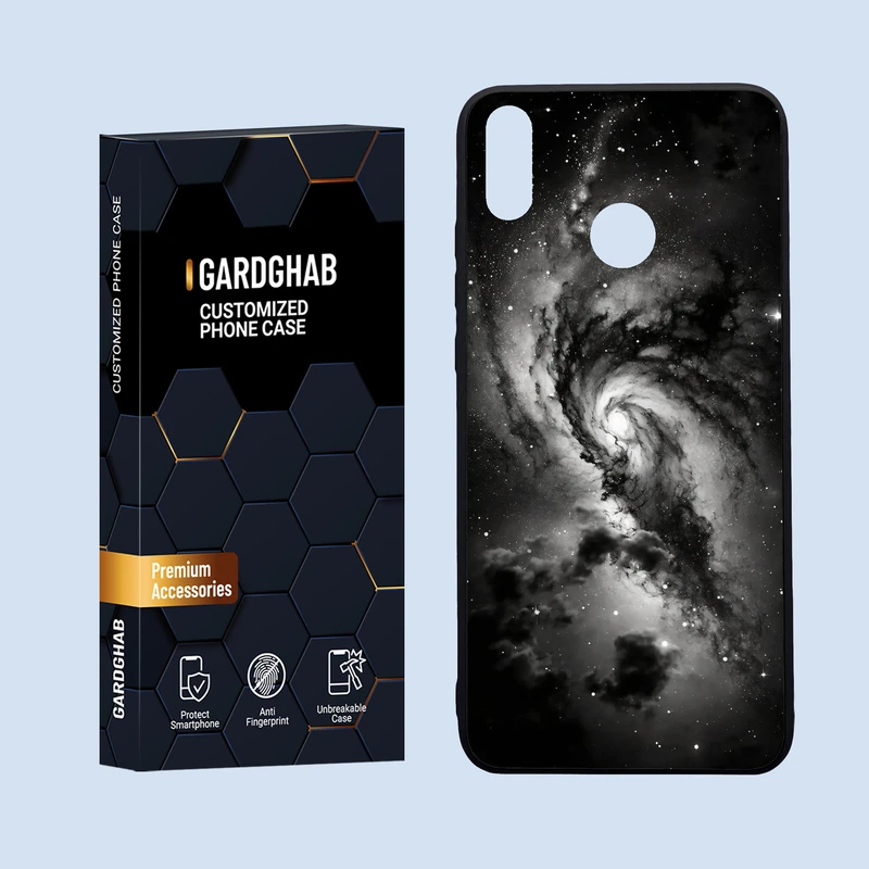 کاور گارد قاب مدل دورژله ای پشت گلس پسرانه مناسب برای گوشی موبایل آنر 8x