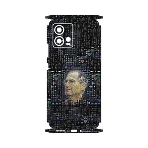 MAHOOT Collage of Steve Jobs 2-FullSkin Cover Sticker for Motorola Edge 30 Fusion