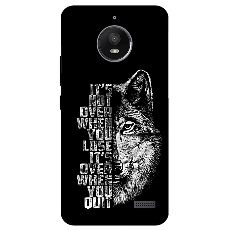 کاور مگافون طرح گرگ مدل 1894 مناسب برای گوشی موبایل موتورولا Moto E4