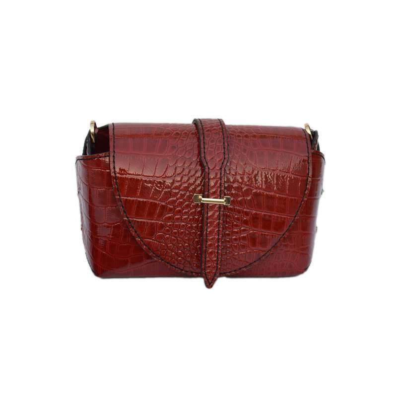 کیف رودوشی چرمی مدل بقچه کد 05