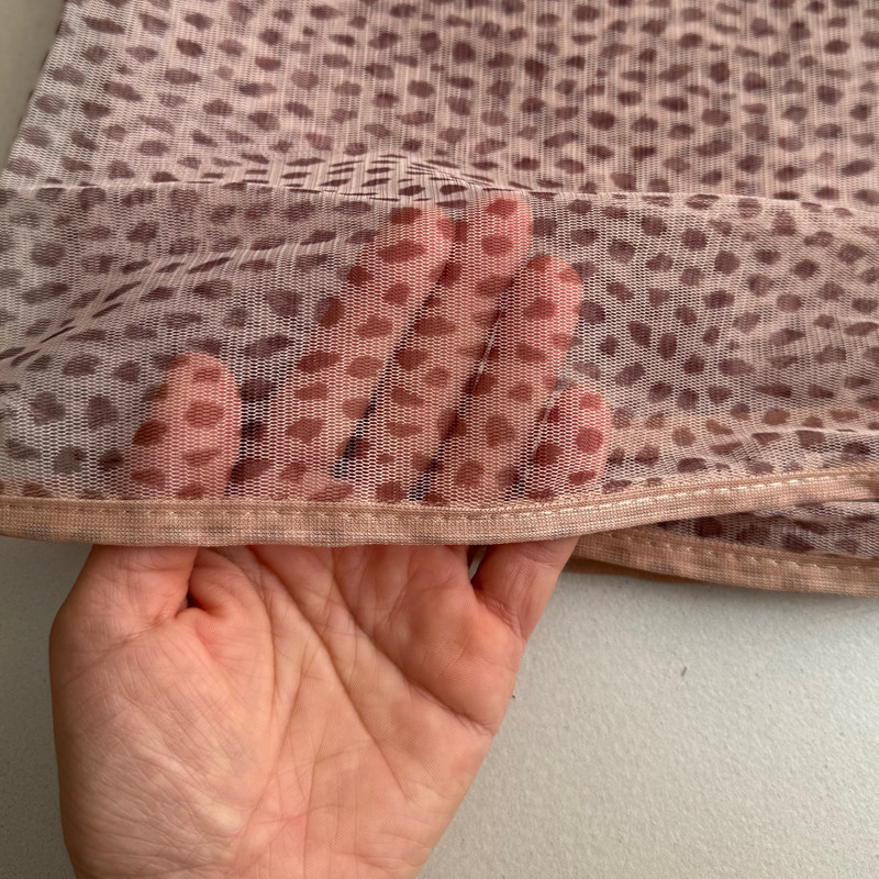 شال زنانه مدل توری خال