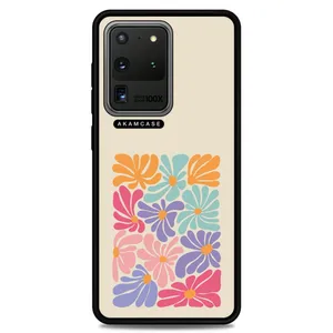 AKAM AMC-WSGS20U-FLOWERS-18 Cover For Samsung Galaxy S20 Ultra
