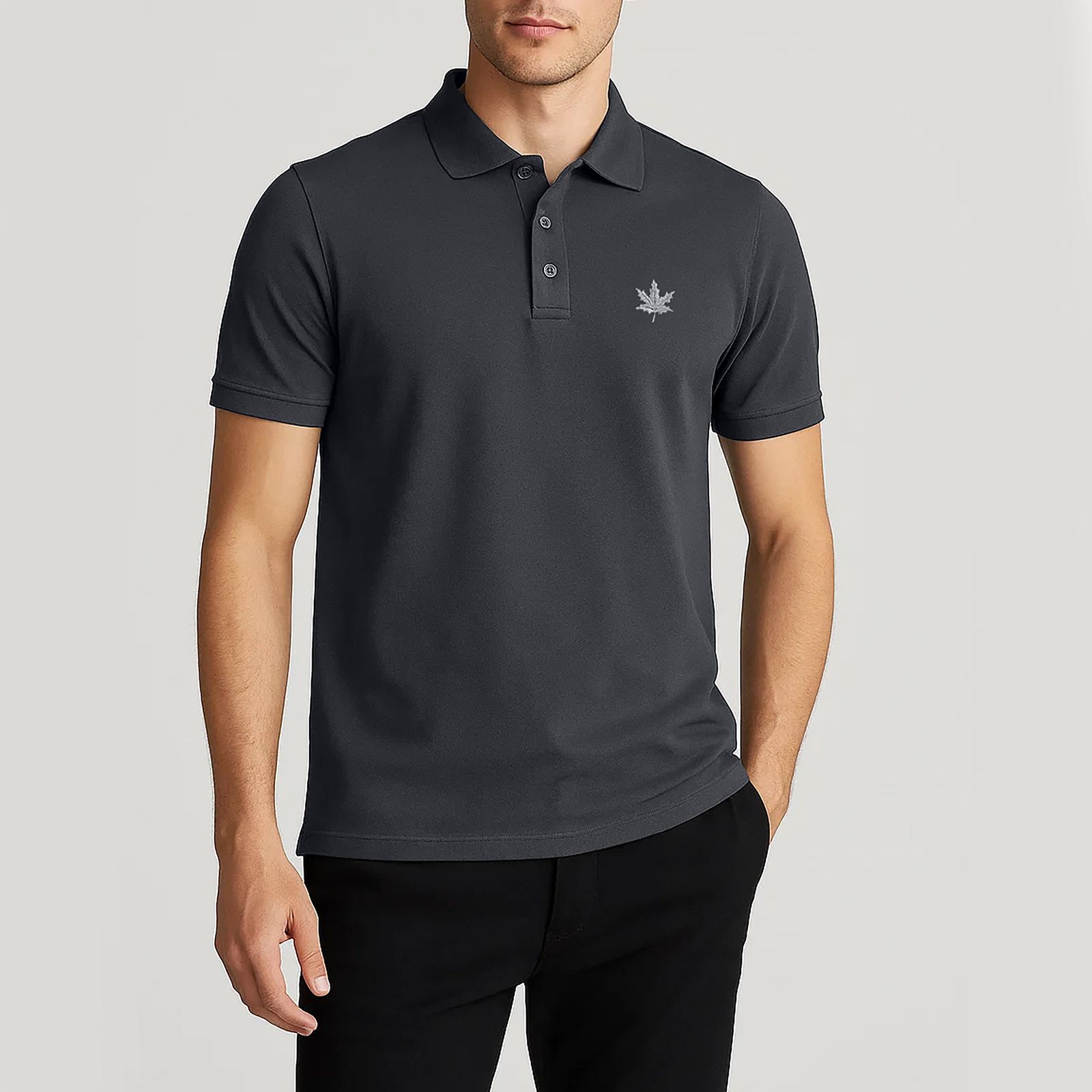 پولوشرت آستین کوتاه مردانه تریکو پاییزان مدل PB300 - - 41