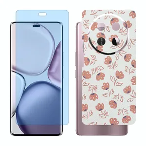 Glass Together model matte anti bluescreen protector suitable for Honor X9c mobile phone with back cover sticker