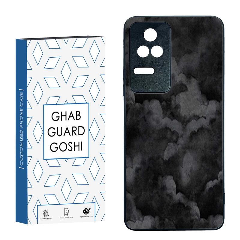 کاور قاب گارد گوشی طرح ابر کد TPU-194 مناسب برای گوشی موبایل شیائومی  Redmi K40S / Poco F4 5G