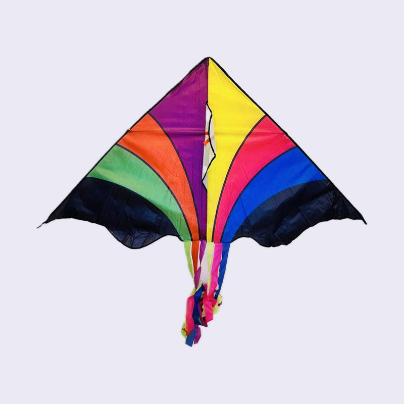 بادبادک طرح هفت رنگ پنج دم