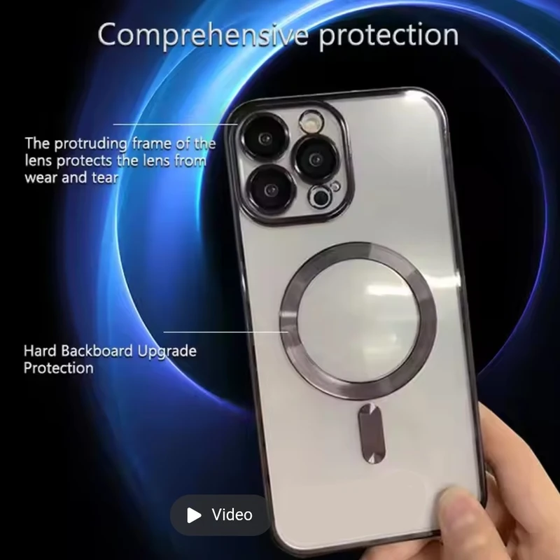 کاور مدل مگ سیف کد 01 مناسب برای گوشی موبایل اپل Iphone 13 PROMAX