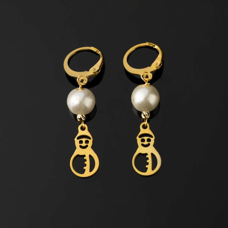 گوشواره طلا 18 عیار زنانه مدل TH126