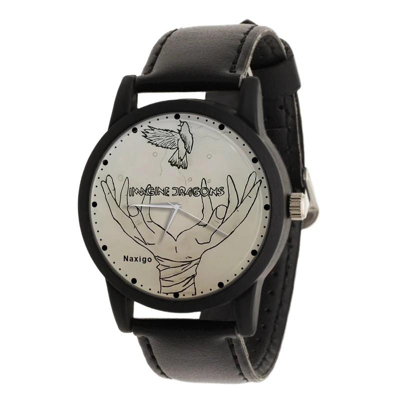 ساعت مچی عقربه ای ناکسیگو مدل Imagine Dragons کد LF14249