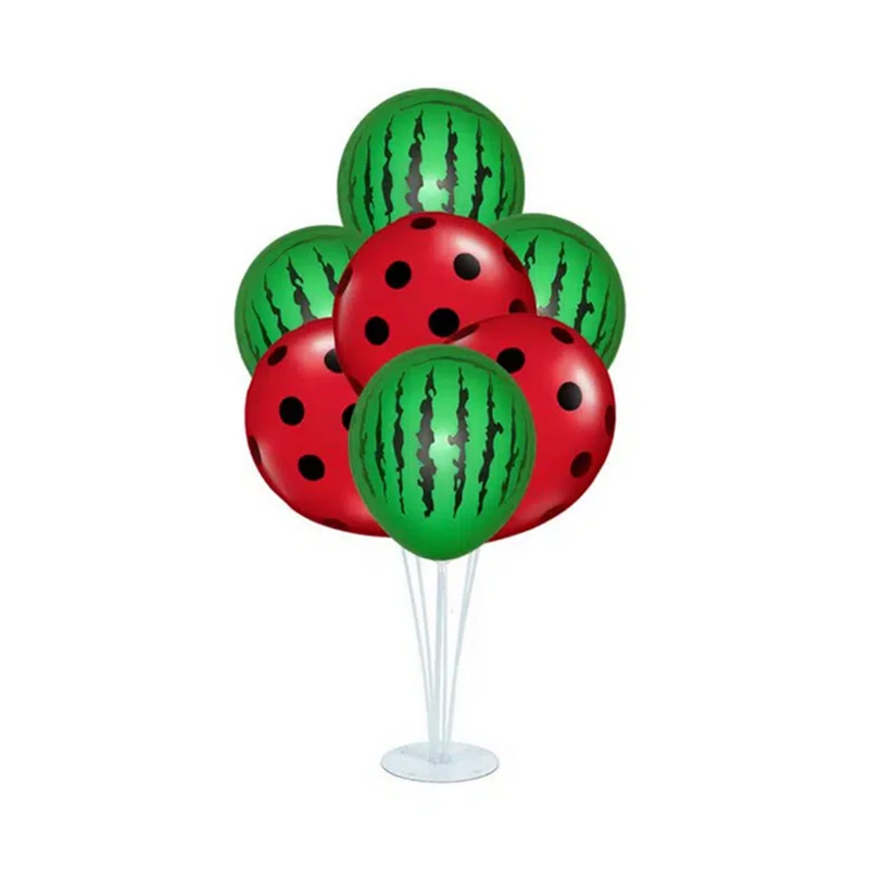 استند بادکنک سورتک طرح هندوانه کد ST0576 بسته 8 عددی