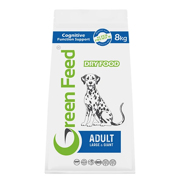 غذای خشک گرین فید مدل سگ بالغ نژاد بزرگ و غول آسا وزن 8 کیلو گرم