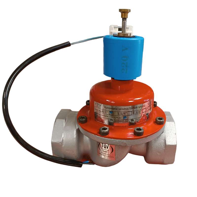 شیر برقی گاز طنین توسعه پارس مدل 1 اینچ