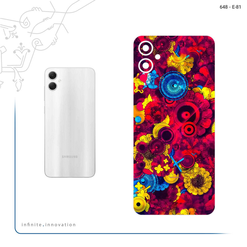 برچسب پوششی ماهوت مدل Vector Flower Garden Digital Art مناسب برای گوشی موبایل سامسونگ Galaxy A05