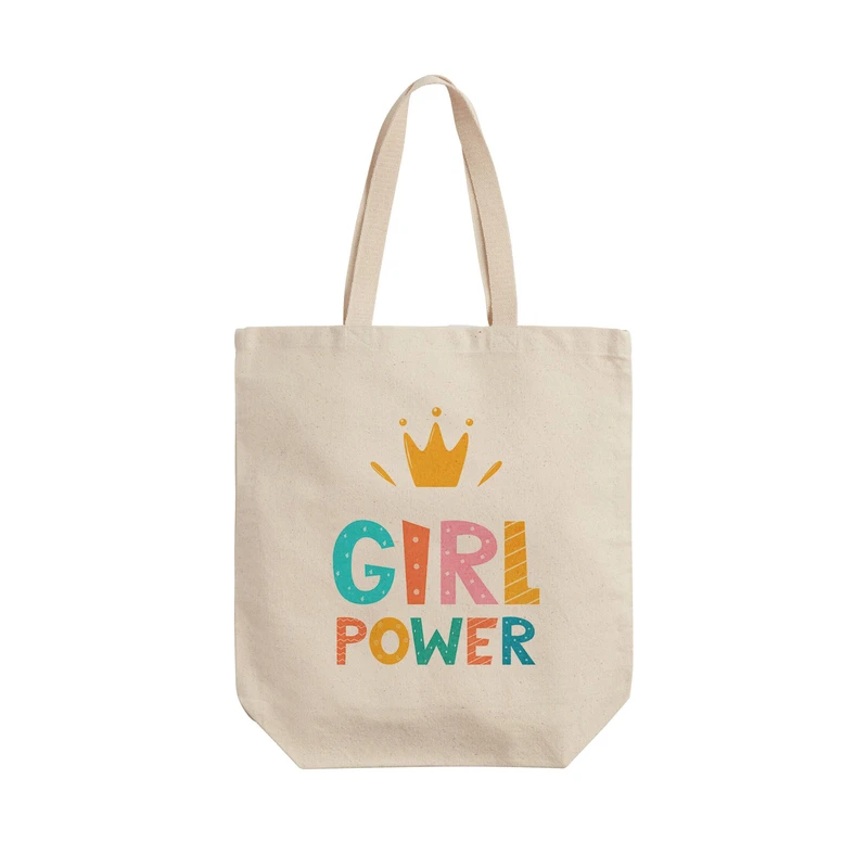 ساک خرید ترمه طراحان ایده مدل قدرت دختر کد cfp3105 - L