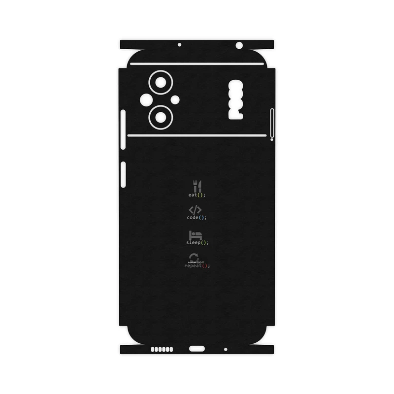 برچسب پوششی ماهوت مدل Programming 2-FullSkin مناسب برای گوشی موبایل شیائومی Poco M5