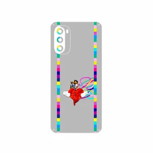 MAHOOT Collage of Heartbreak Cover Sticker for Motorola Moto G52