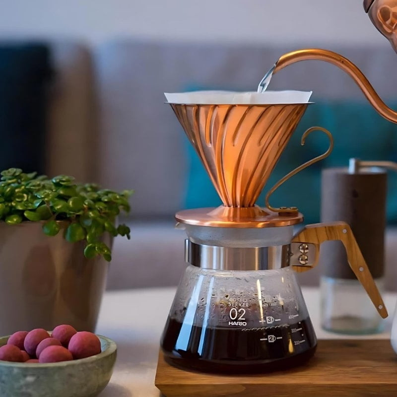 فیلتر قهوه هاریو مدل وی 60 کد 02 فیلتر قهوه هاریو مدل وی 60 کد 02