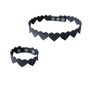 نیم ست زنانه مدل قلب کد c004