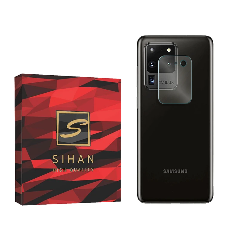  محافظ لنز دوربین سیحان مدل GLP مناسب برای گوشی موبایل سامسونگ Galaxy S20 Ultra