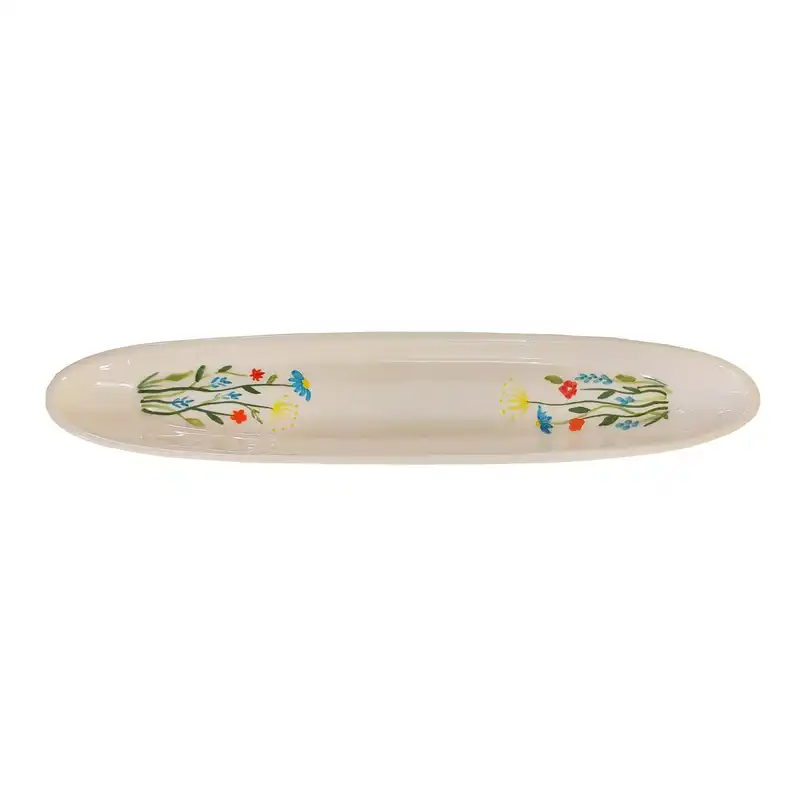 ظرف سرامیکی طرح گل کد ZP51