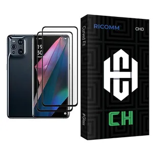 Ricomm CH Glass MIX002 Screen Protector For Oppo Find X3 Pro Pack Of 2
