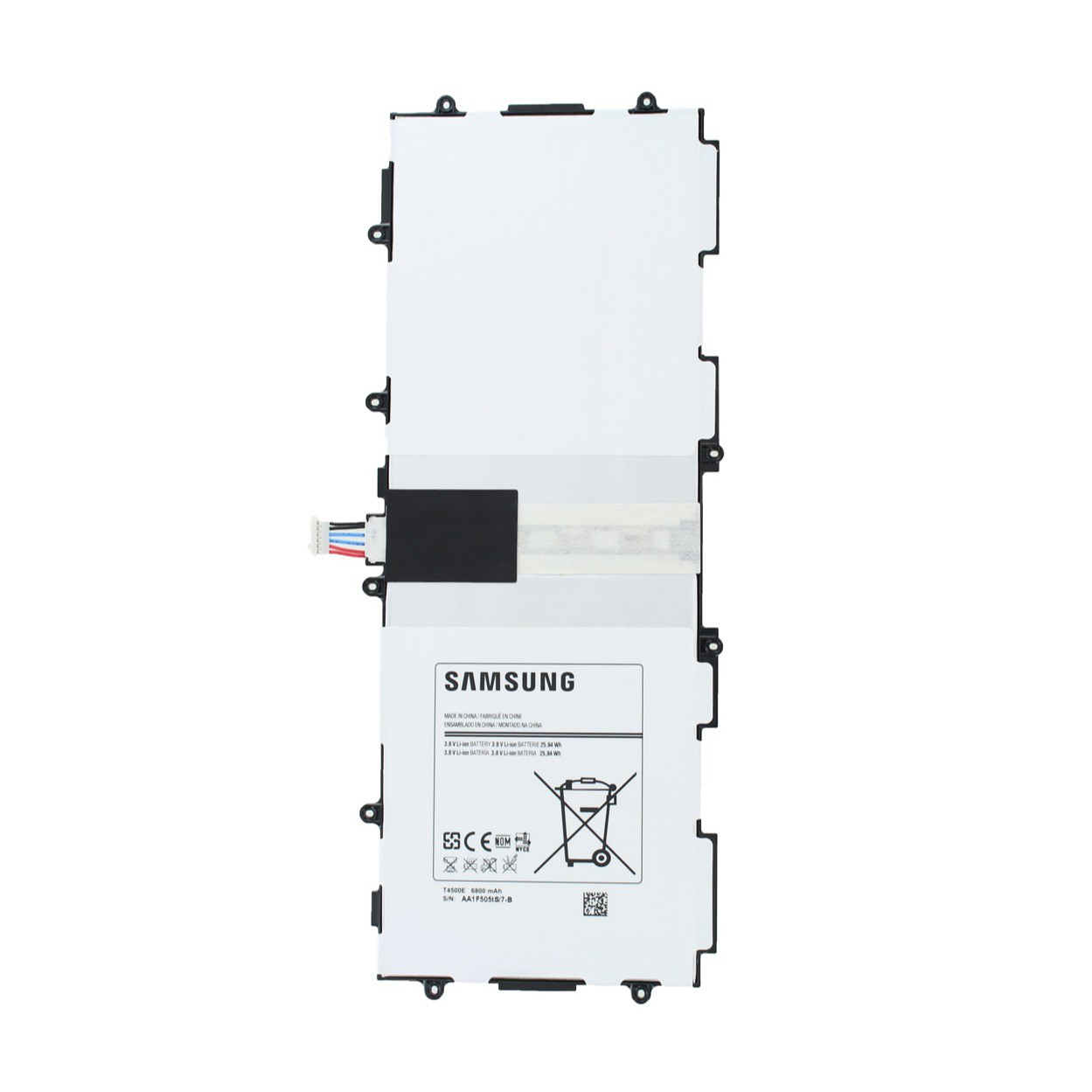 باتری تبلت مدل T4500E54 ظرفیت 6800 میلی آمپر ساعت مناسب برای تبلت سامسونگ Galaxy Tab 3 10.1.