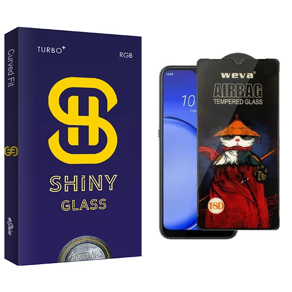 محافظ صفحه نمایش آتوچبو مدل Shiny Airbag مناسب برای گوشی موبایل سامسونگ Galaxy F34 5G