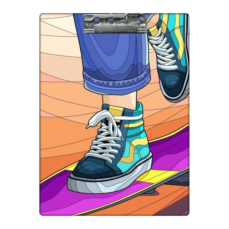 تخته شاسی طرح پسر اسکیت سوار کد  8062113 سایز A4