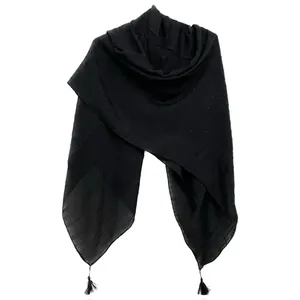 روسری زنانه مدل نخی وال اسلپ نگین