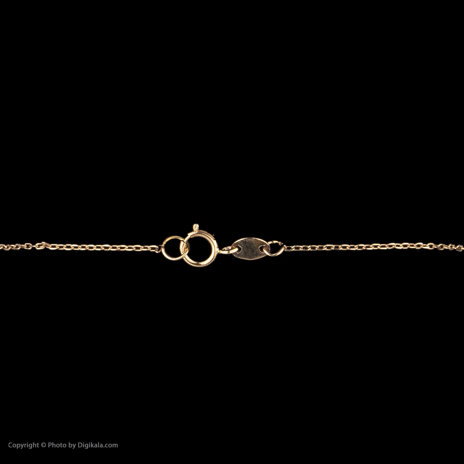 گردنبند طلا 18 عیار زنانه مدیسا مدل N7011 -  - 4