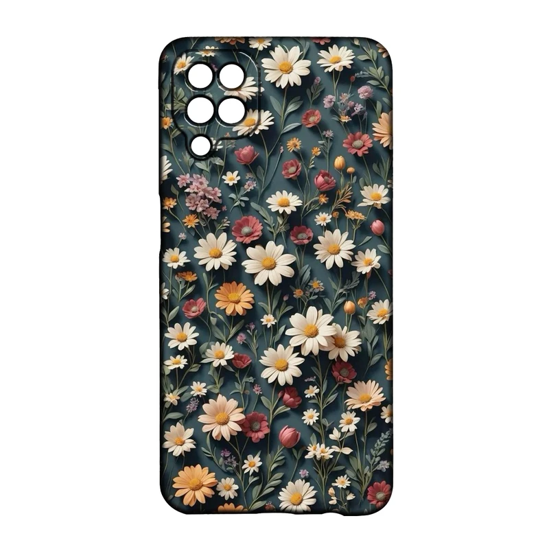 کاور طرح گل کد 306 مناسب برای گوشی موبایل سامسونگ Galaxy A12 / M12 / F12