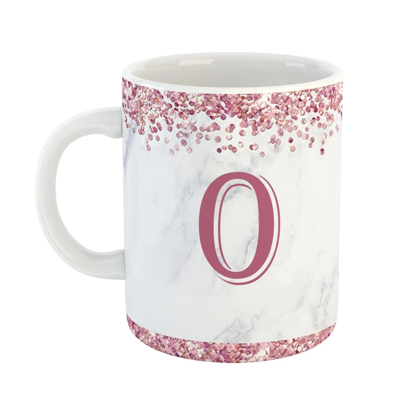 ماگ پاد افرین مدل فانتزی طرح حرف O کد 10