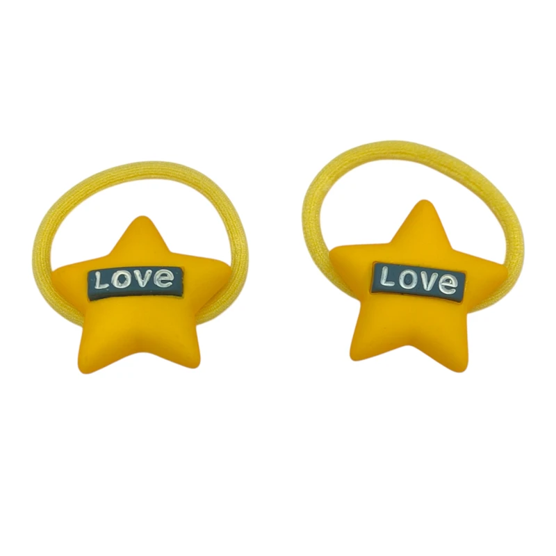 کش مو دخترانه مدل ستاره کد 01 بسته 2 عددی