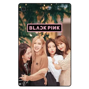 کاور مگافون طرح بلک پینک مدل 8253 مناسب برای تبلت سامسونگ Galaxy Tab S6 Lite 10.4 2020 / P610 / P615 