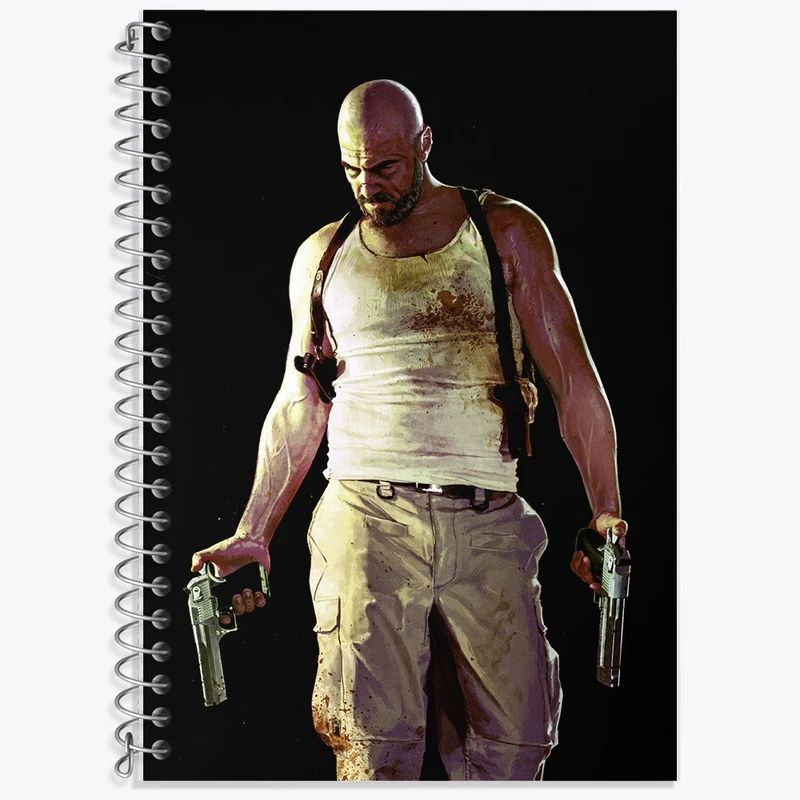 دفتر زبان 50 برگ خندالو مدل دو خط طرح بازی مکس پین کد F1114