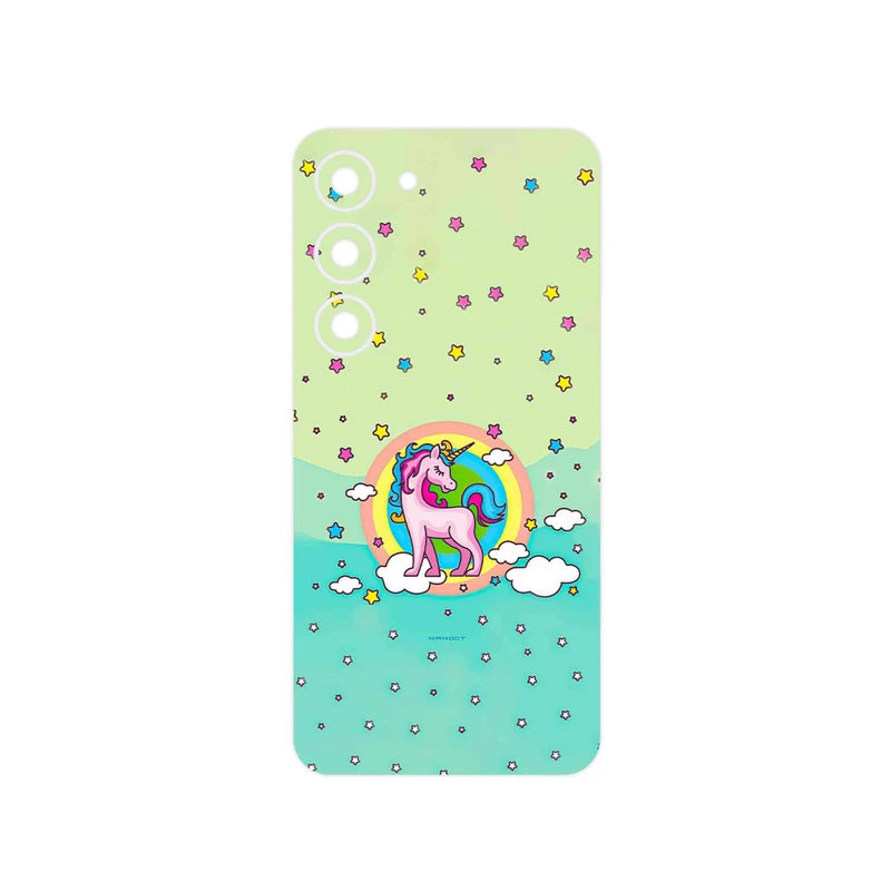برچسب پوششی ماهوت مدل Rainbow unicorn adventure مناسب برای گوشی موبایل سامسونگ Galaxy S23