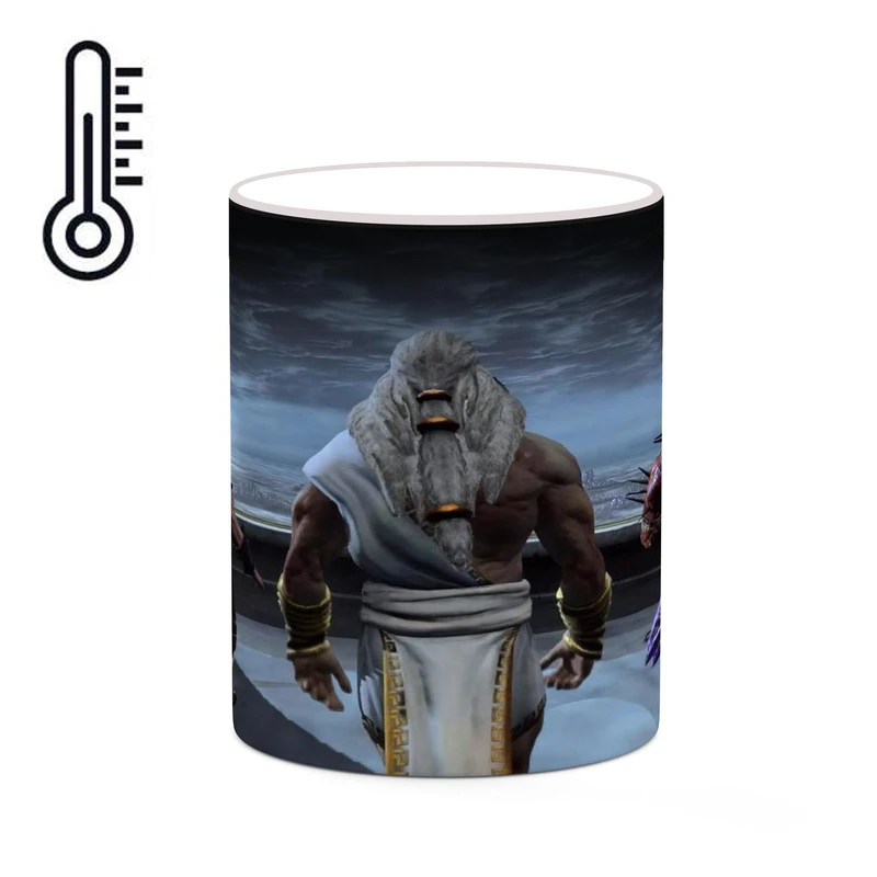 ماگ حرارتی کاکتی طرح گاد آف وار God Of War مدل mgh40988