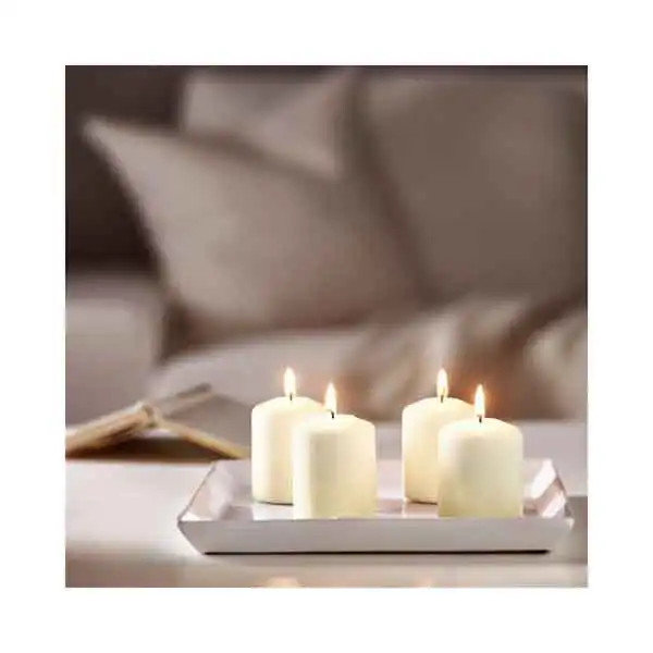 شمع ایکیا مدل HEMSJO2023 بسته 4 عددی