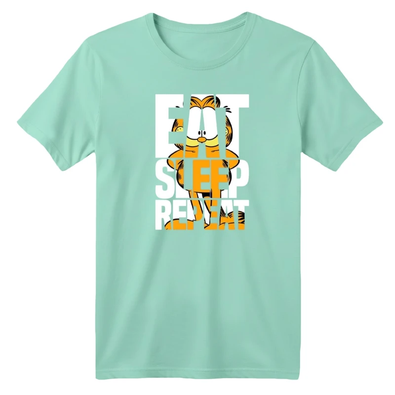 تی شرت آستین کوتاه بچگانه مدل برنامه گارفیلد