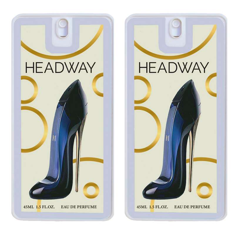 عطر جیبی زنانه هدوی مدل گود گرل حجم 45 میلی لیتر بسته 2 عددی